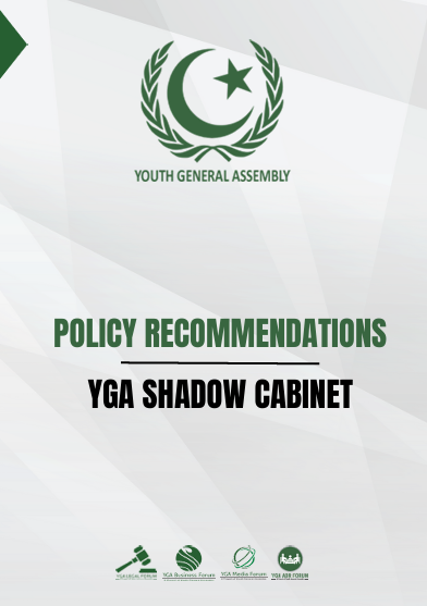 YGA Policy Recommendations - Shadow Cabinet