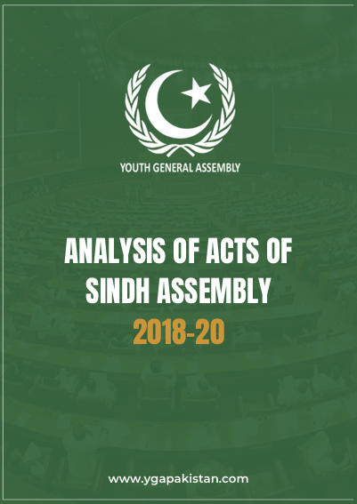 Analysis of the Acts of Sindh Assembly 2018-20